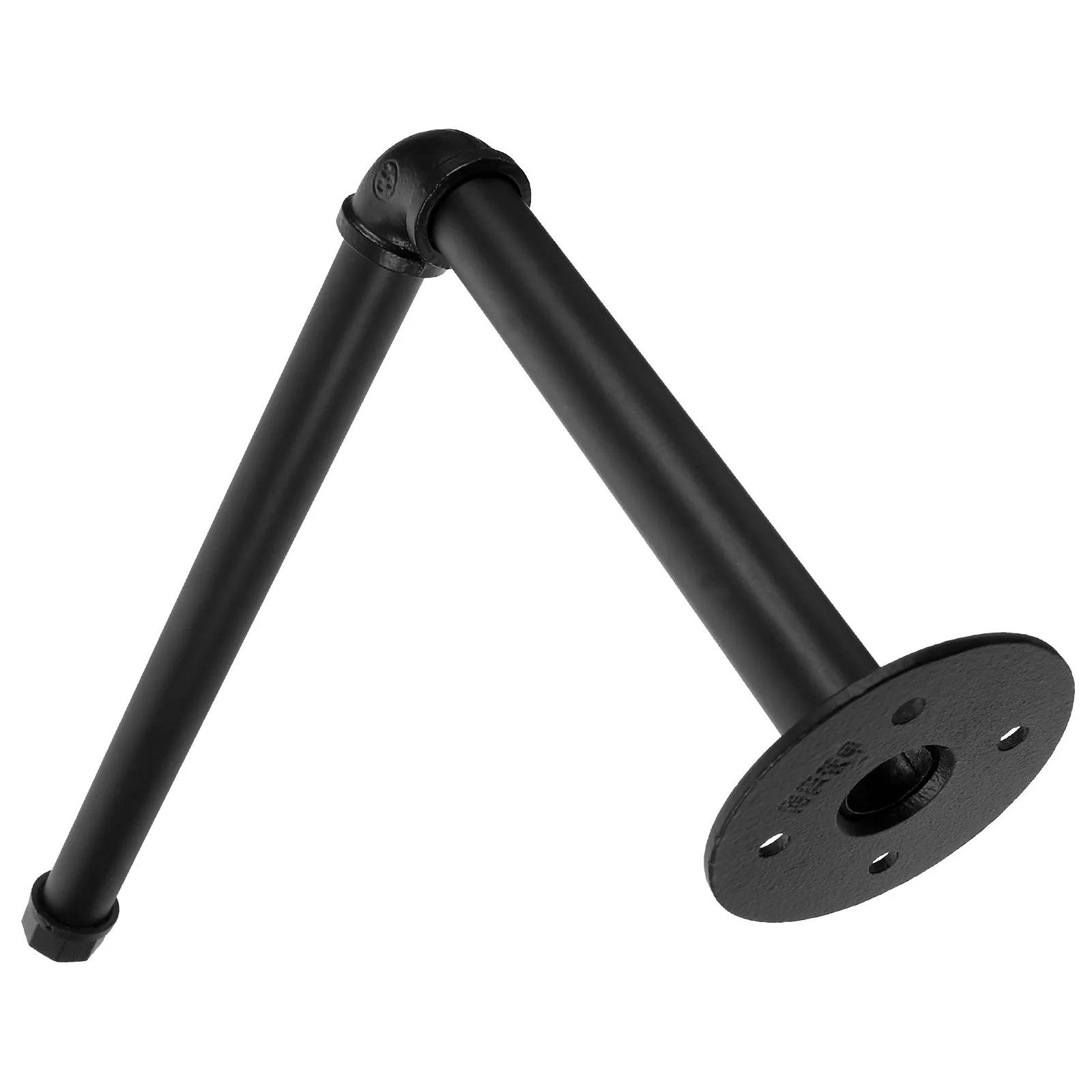 

Wall Mounted Roll Paper Rack Strong Tissue Storage Shelf Smooth Edge Iron Art Bathroom Organizer for Home Hotel Use Black