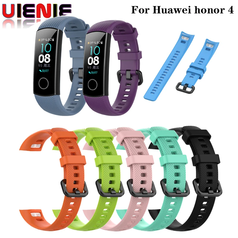 

Official Silicone strap Smart Wristband Bracelet Huawei honor 4 Frontier / Classic Sport Replacement Band For Huawei Honor 4