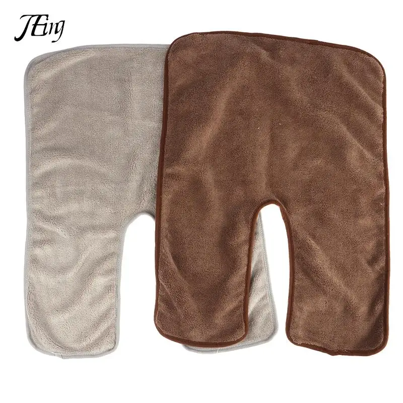 

Мягкое полотенце из микрофибры для салона красоты, спа, полотенце для лица из микрофибры, U-образное косметическое полотенце для лица