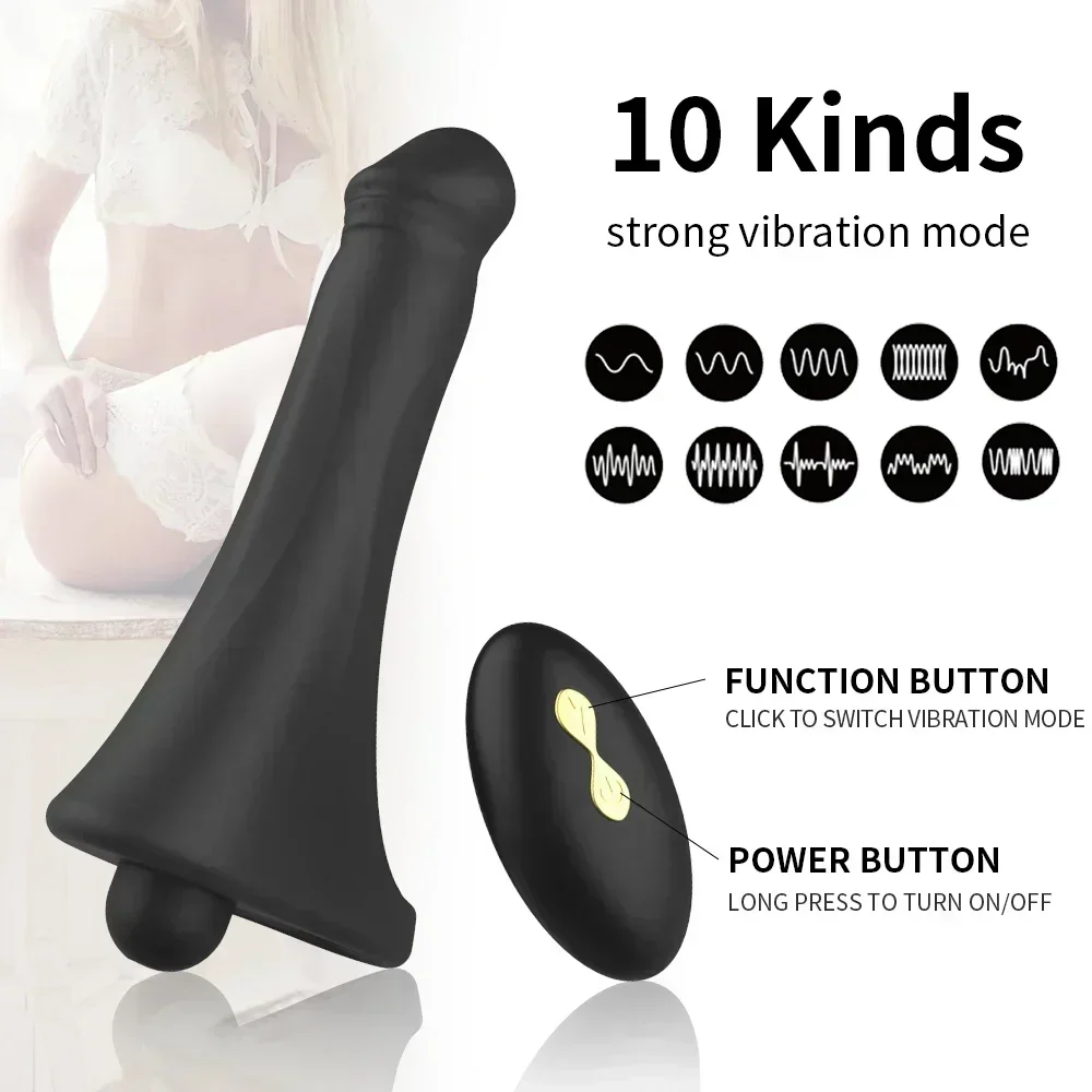 Sex Toys for Couples Wireless Double Penetration Strap on Penis Vibrators for Men Strap on Anal Butt Plug Dildo Adult Sexmachine