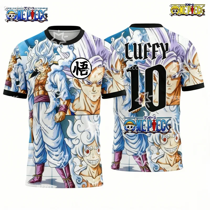 Lässiges Einteiler-T-Shirt für Herren, Katakuri Charlotte Jersey, kurzärmelig, leicht, atmungsaktiv, Sommermode-Oberteile für Kinder