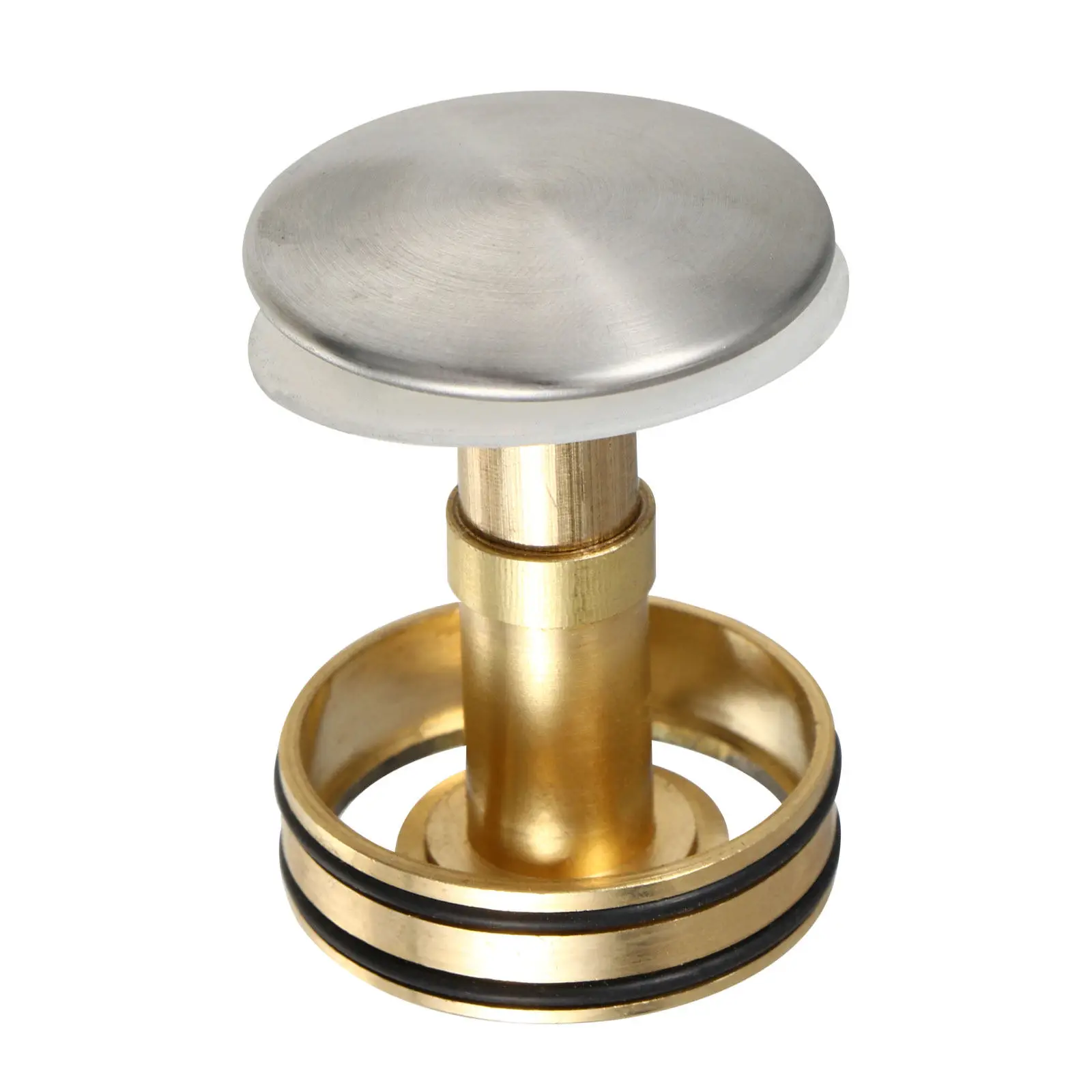 1Pcs Downpipe Button Bounce Drain Filter Wash Basin Drainer Easy Install Kitchen Bathroom Sink Stopper Bounce Drain Filter - view 2