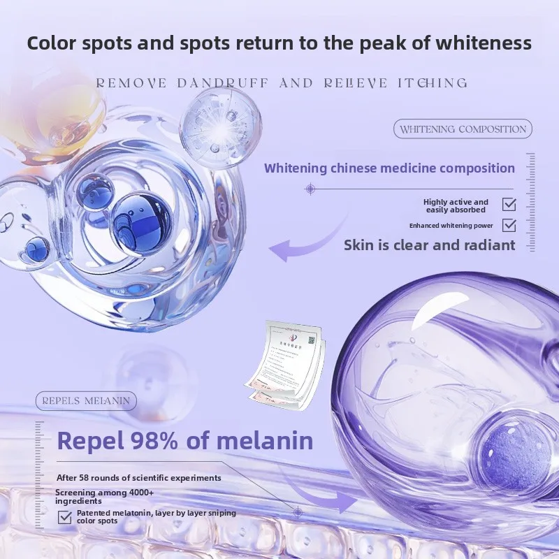 OHBT Nnicotinamide المضادة للتجاعيد مصل المسام تقلص الوجه ثبات النفط مصل تبييض ترطيب مصل الصباغ البقع إزالة #3