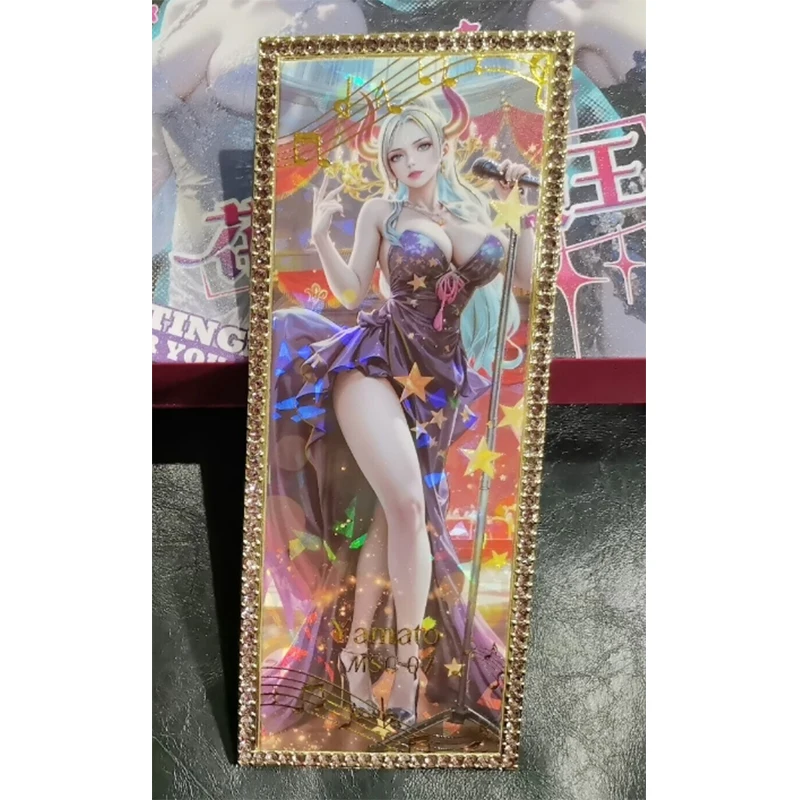 Anime Een Stuk Nami Hancock Uta Shirahoshi Yamato Vivi Diamanten Kaarten Collectie Kaarten Kerst Verjaardagscadeautjes Kinderspeelgoed