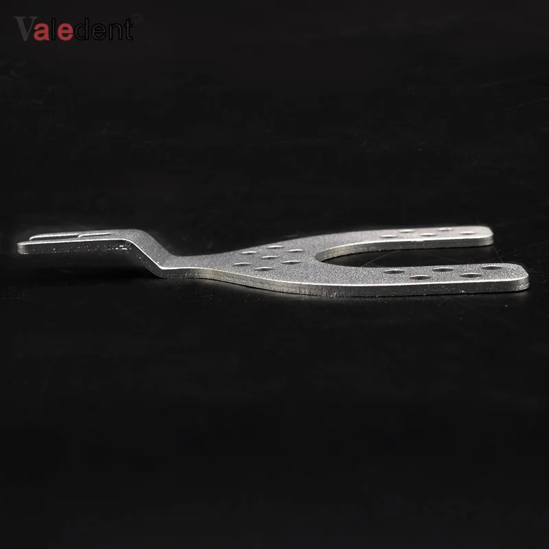 Dental Bite Fork Fits ARTEX FACEBOW Metal Plastic Universal Joint Guide Plate Face Bow Stainless Plastic Fits Amann Girrbach