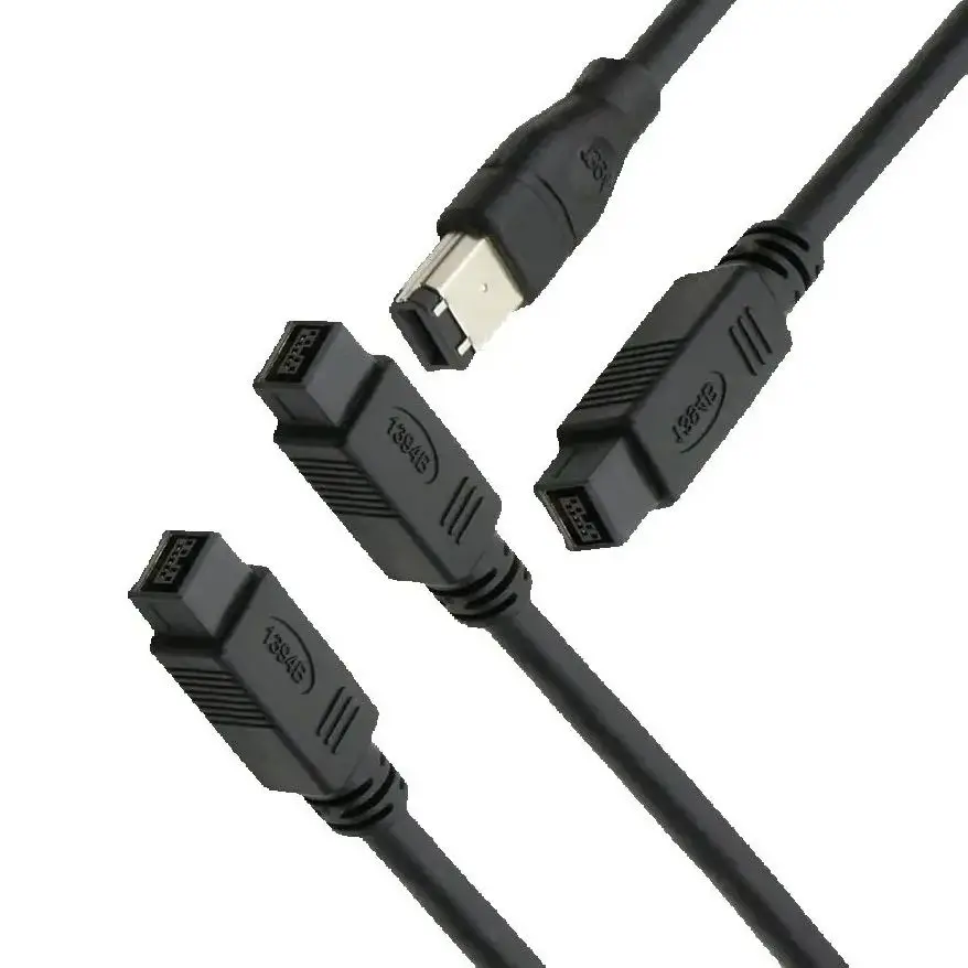 

Firewire Cable 800 IEEE 1394B 9Pin to 9Pin 9Pin to 4Pin IEEE1394a 6Pin to 6Pin Male to Male 1394 Line for PC DV iLink