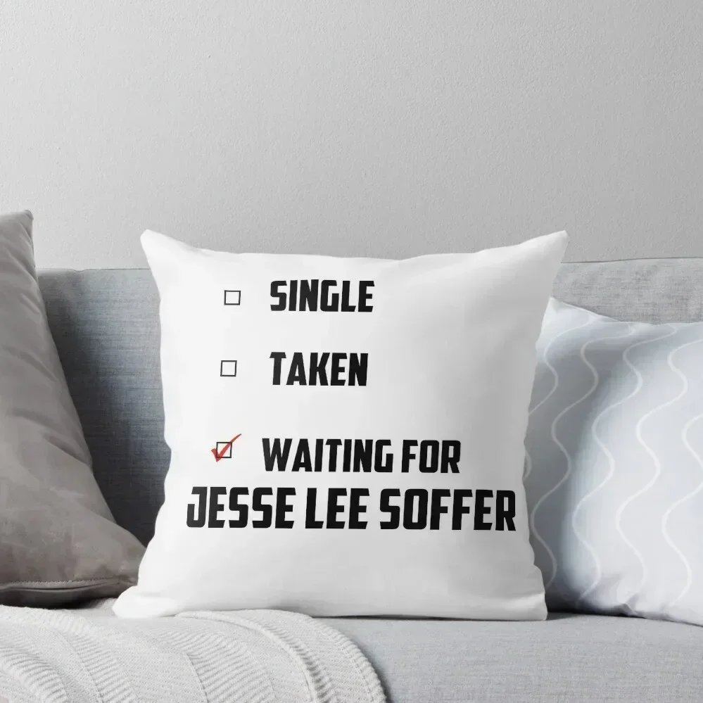 Waiting For Jesse Lee Soffer Throw Pillow Christmas Pillow Cases Cushion Child Sofa Cushions Cover Sofa Covers pillow