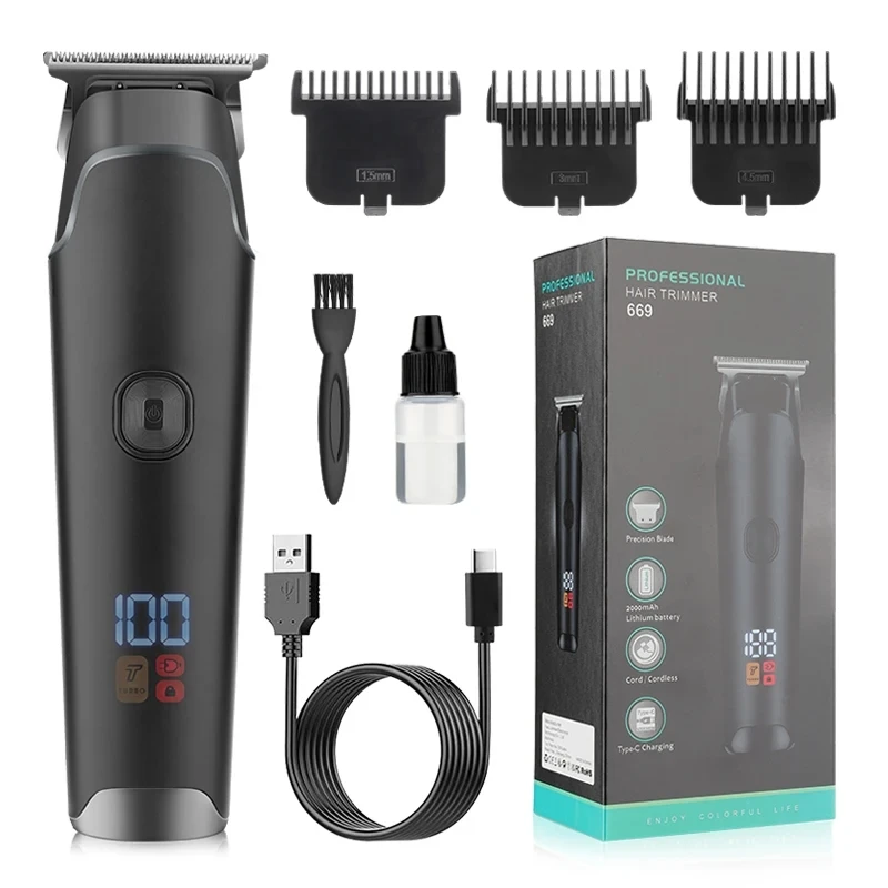 

XIAOMI Youpin Hair Trimmer Machine Hair Clipper IPX7 Waterproof Professional Cordless Men Electric Hair Cutting Barber Trimmers