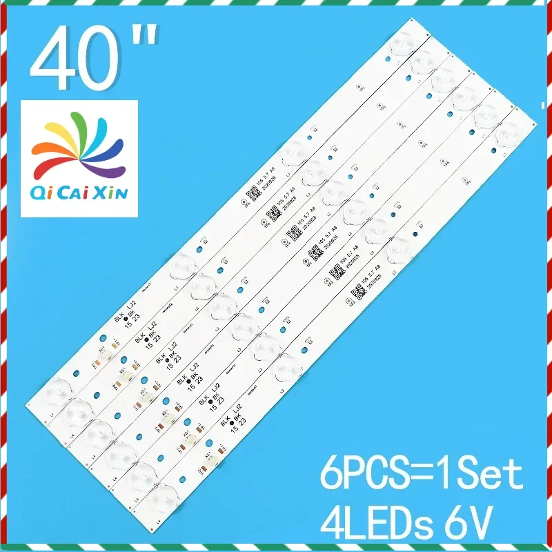 

NEW 100%TV LED backlight Bar FOR 35021107 35021109 4 LEDs( 1 LED 6V) Dl4053 40l2500 40l1500