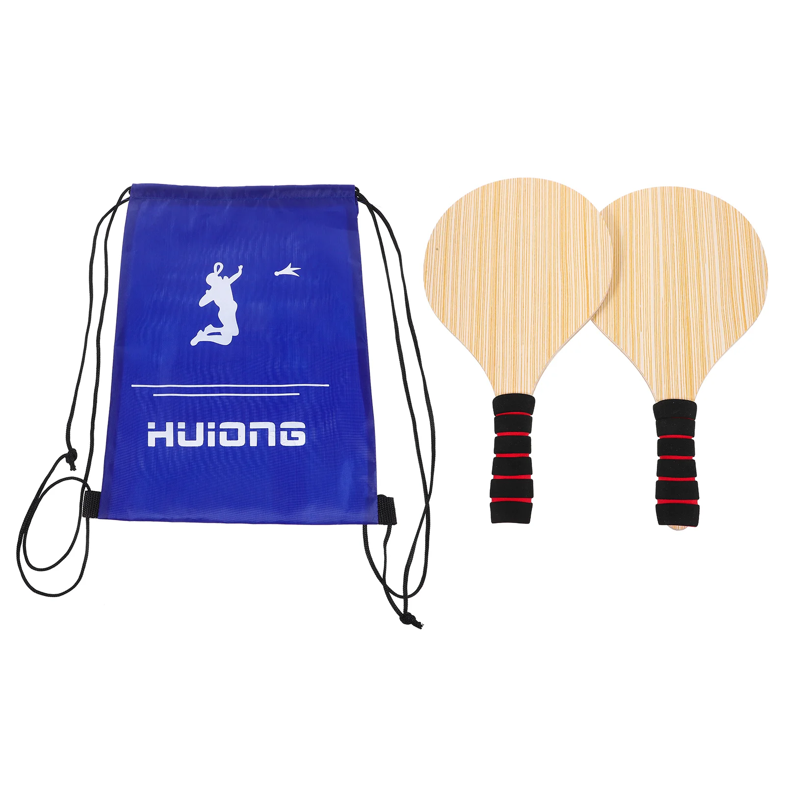 Cricket Board Badminton Paddle Game Portable Pickleball Paddles Beach Racket Rackets Wood Bag Child