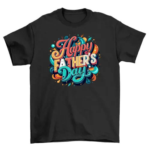 Retro Happy Father's Day T-shirt - Funny Vintage Design to Make Dad Smile! Perfe