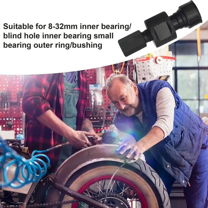 Penarik bantalan roda, alat penarik bantalan lubang buta, Collet baja, penarik Hub bantalan mobil, penarik Hub Internal dalam