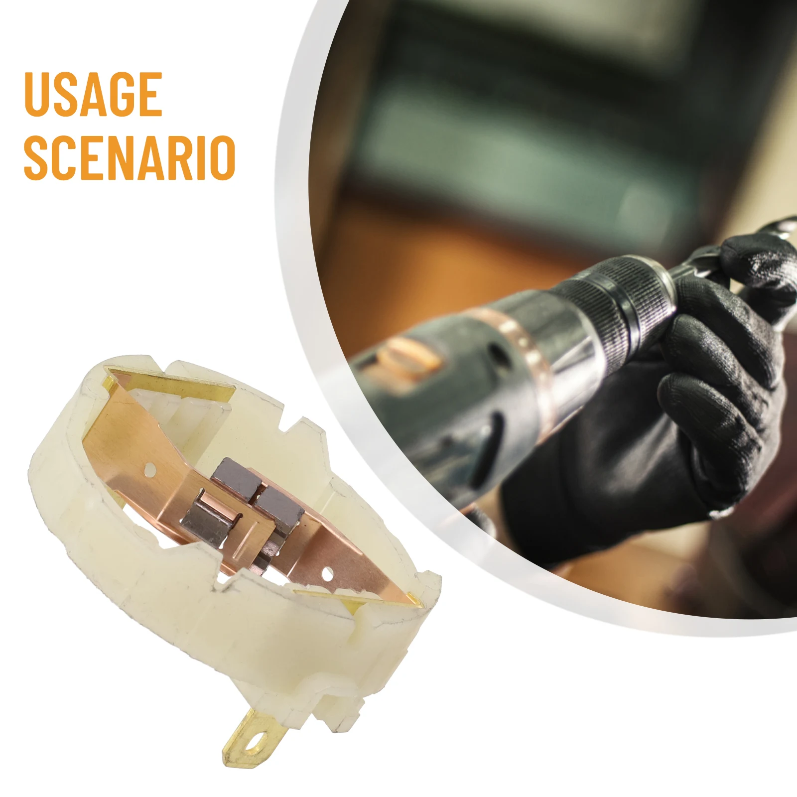 

Arbon Brush Holder Replacement Carbon Brush Holder End Cap for 895 875 887 Motor Rotor Reliable and Long lasting