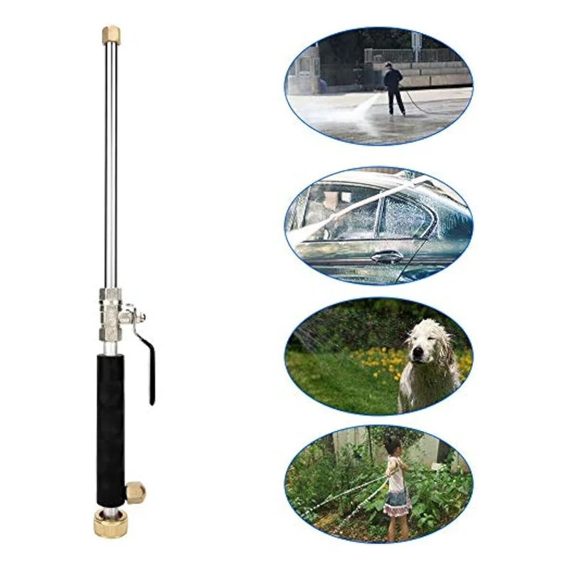 

ABFS Garden Hose Power Washer Upgraded Nozzle, High Pressure Water Tool, Equipped With 2 Different Nozzles