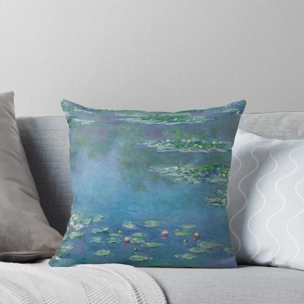 

Claude Monet - Water Lilies (1906) Throw Pillow Pillow Cases Decorative pillow case Decorative Sofa Cushion Sofa Cover