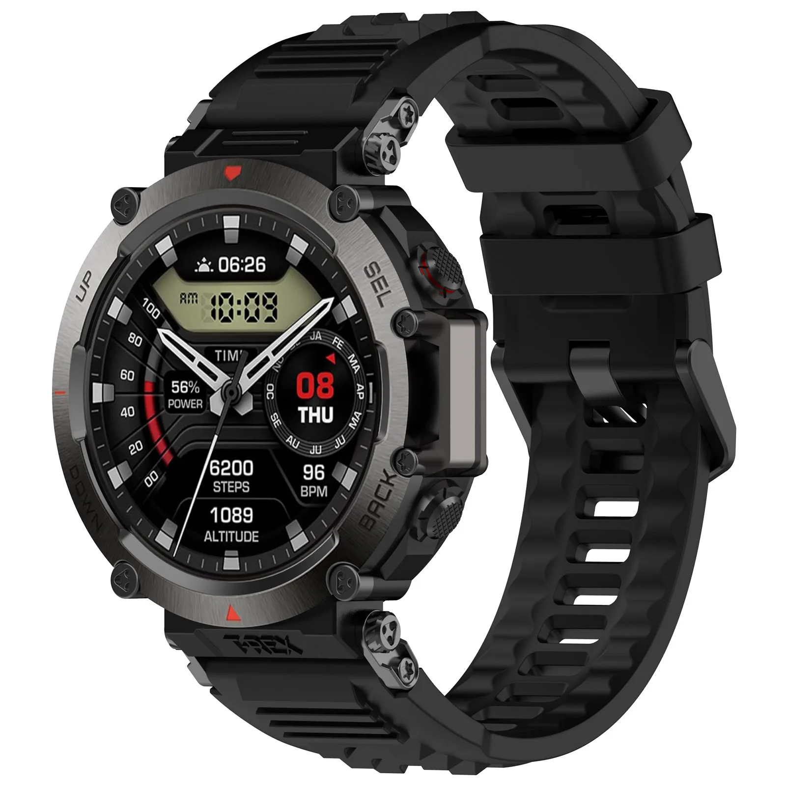 ل Xiaomi Amazfit T-Rex Ultra A2142 SmartWatch الفرقة سوار ل Huami Amazfit T Rex الترا سيليكون الرياضة حزام الملحقات