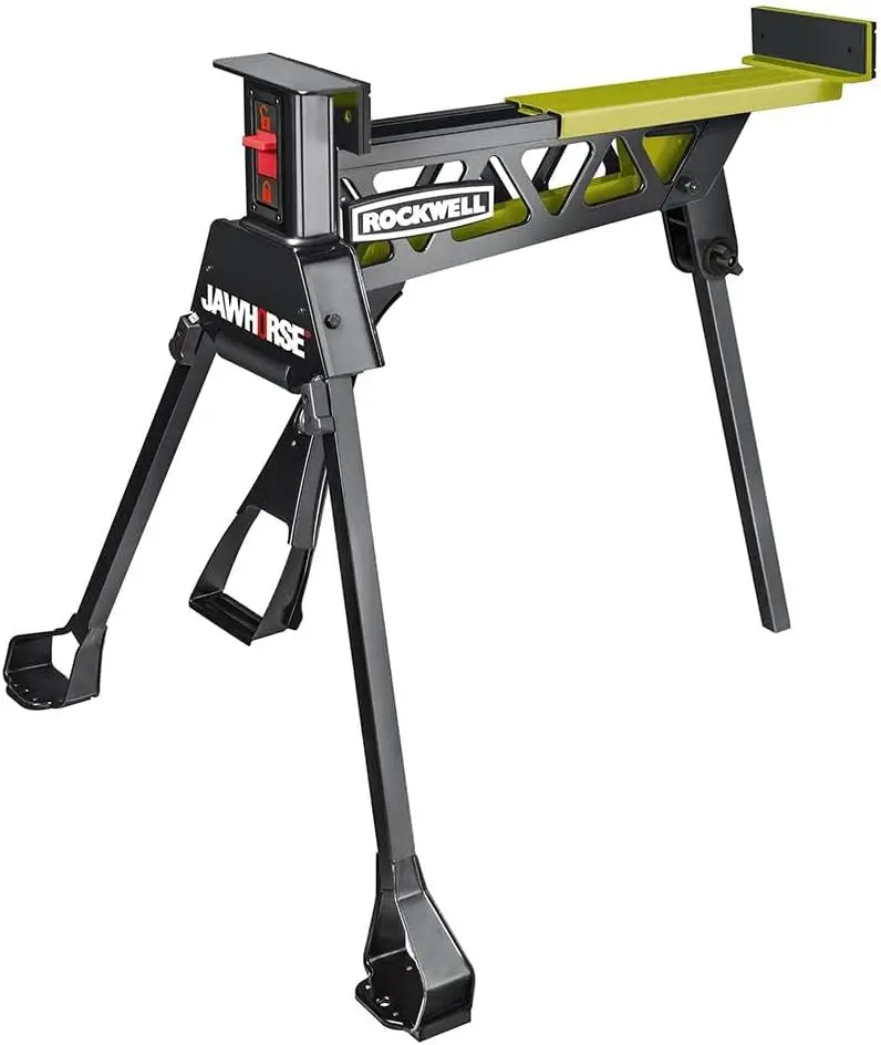 

Rockwell JawHorse Portable Material Support Station – RK9003, Black and green