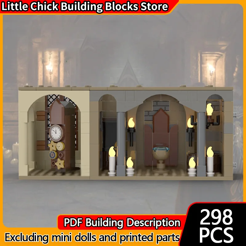 

Magical Movie Model MOC Building Bricks Underground Chamber Scene Modular Technology Gifts Holiday Assemble Children Toys Suit