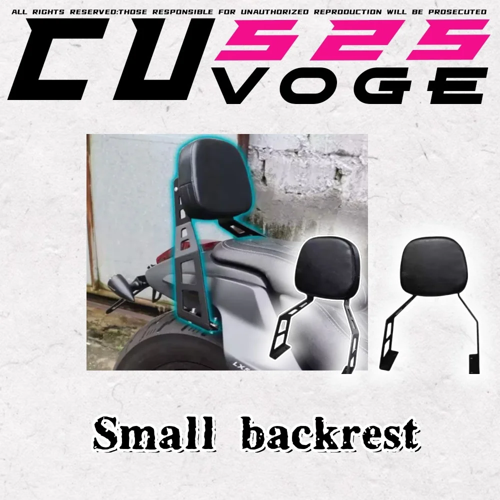 

FOR VOGE CU525 CU 525 respaldo universal apoyabrazos bolsa trasera accesorios FORVOGE CU525 CU 525