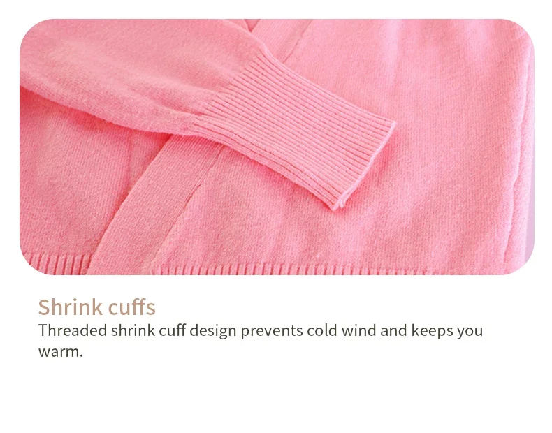 Mädchen Tanzpullover Langarm Strickjacke Tops, Kinder Ballett Übung Wickelschal, Winter Trainingsmantel für Mädchen – Detail 7