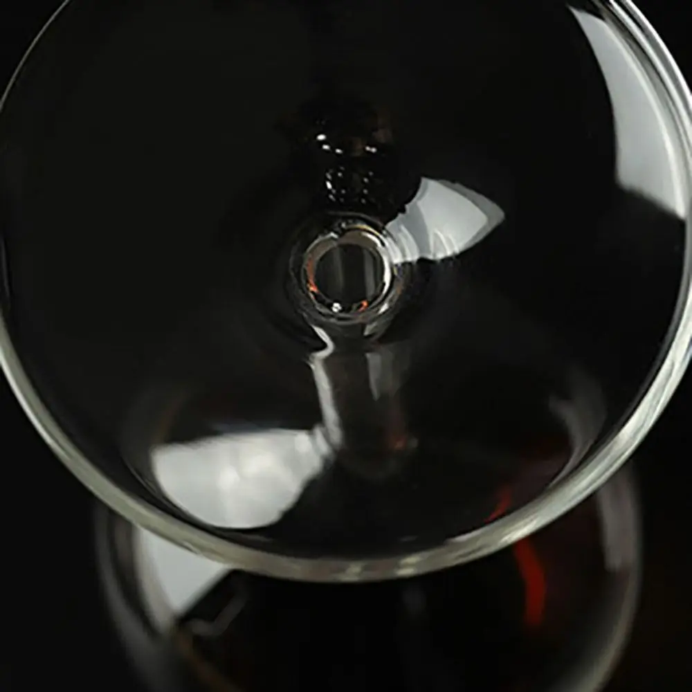 Creative 400ML Upside Down Goblet Long Stem Thickened Inverted Wine Cup Clear Wineglass Cocktails