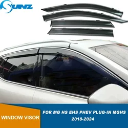 Window Visor For MG HS Ehs Phev Plug-in MGHS AS23 2018 2019 2020 2021 2022 2023 2024 Wind Shields Sun Rain Guard Wind Deflector