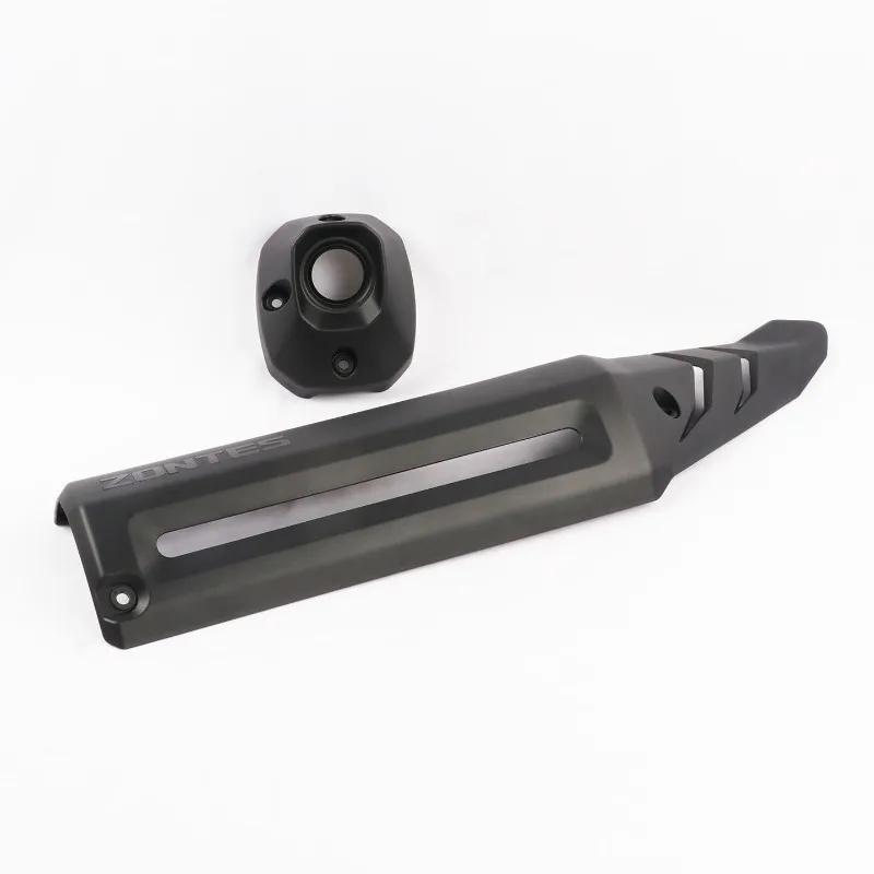 For ZONTES 368G Exhaust Pipe Scald Cover 368E/D/M/K Muffler Heat Shield Front and Rear Exhaust Cover Trim