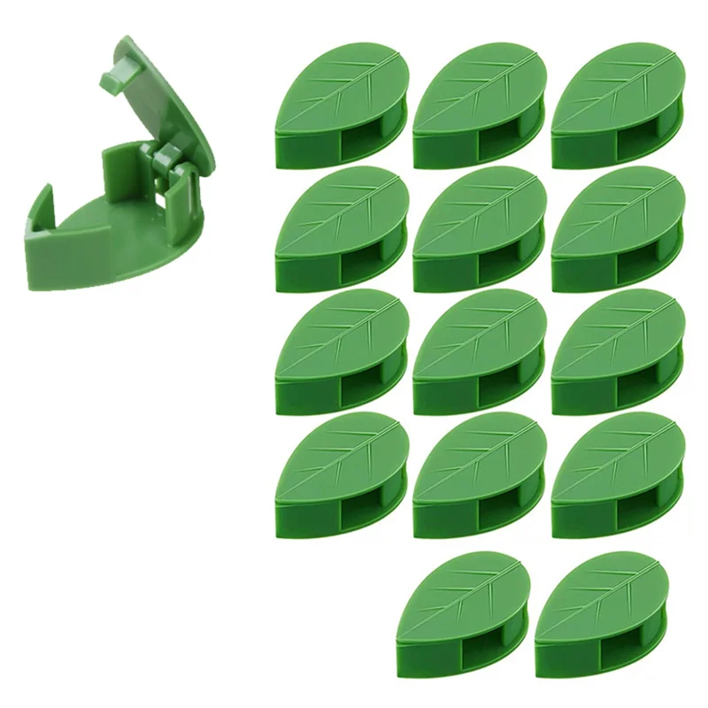 

100PCS Invisible Plant Climbing Wall Fixture Rattan Vine Bracket Fixed Buckle Leaf Clips Traction Holder for