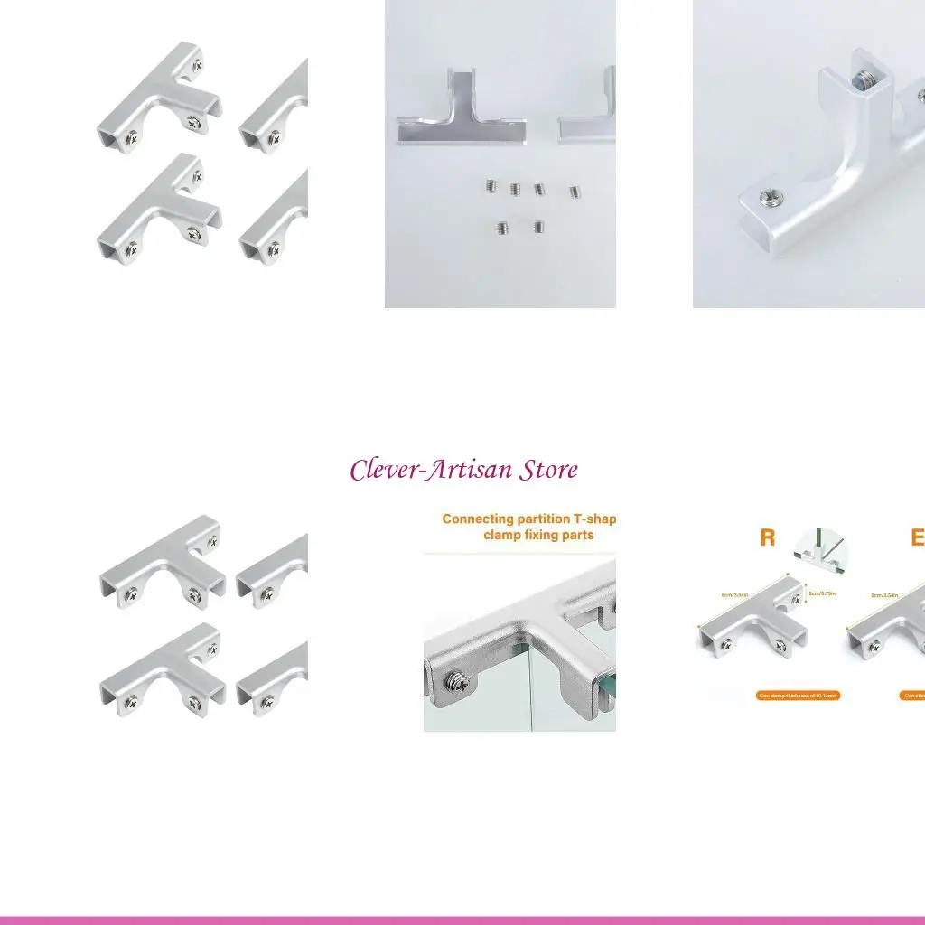 

E06B Stable T Clamps Convenient T Connector for Home & Garden Planting