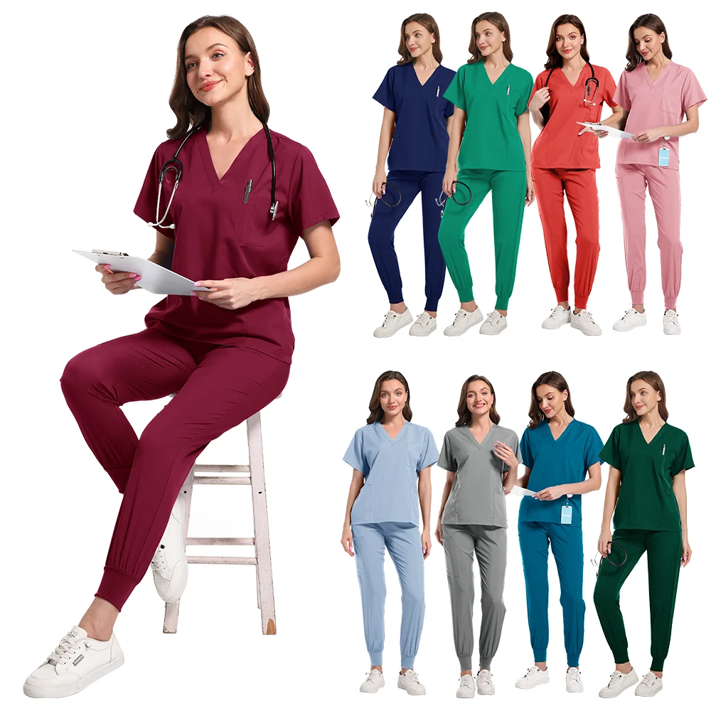Más popular, exfoliantes quirúrgicos para mujer, uniforme clínico de higo, uniformes estéticos de dentista para mujer, accesorios de enfermera para hombre, ropa