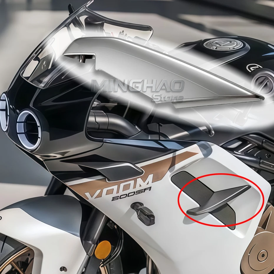 For CFMOTO 500SR SR500 VOOM CF500-9 Original Parts Accessories Fixed Wing Deflector Decorative Plate Housing 500SR