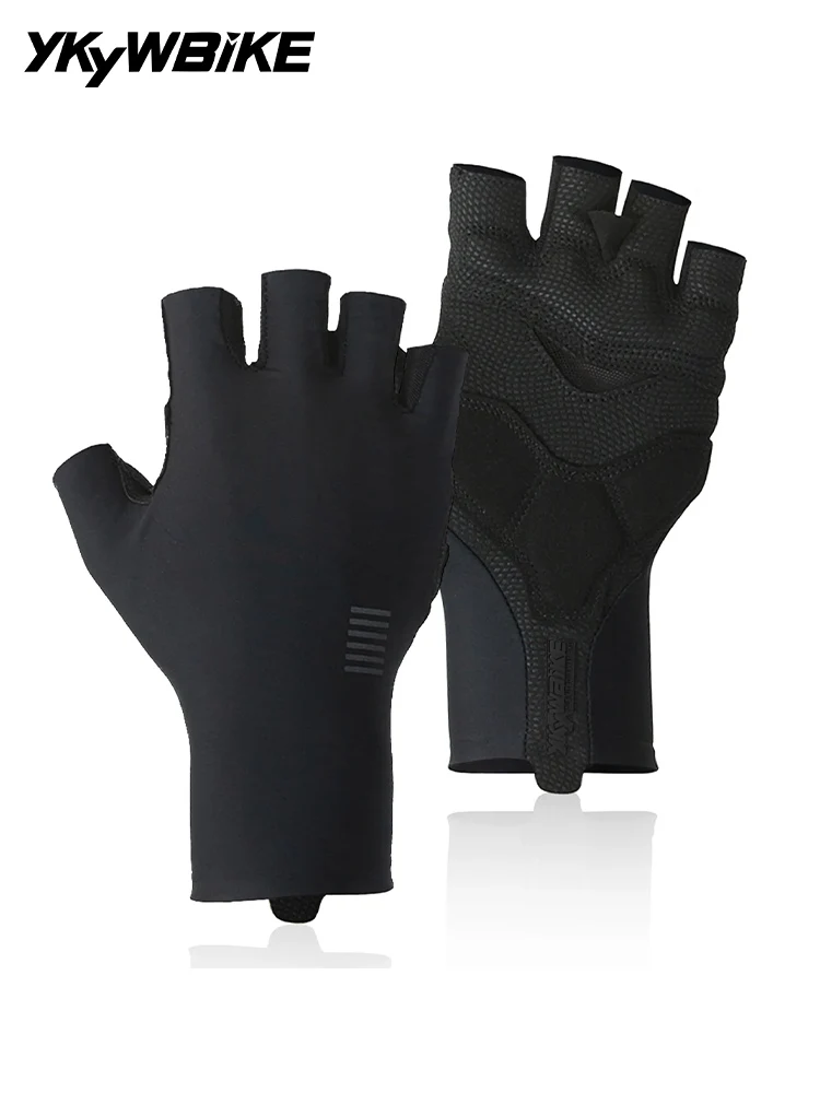 AliExpress YKYWBIKE Cycling Gloves MTB Bike Gloves Sports Half Finger Sports Riding Goves Men Breathable Shockproof Bicycle Gloves 304