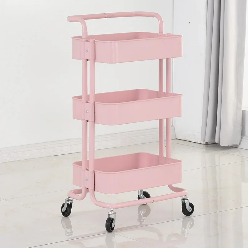 Baby Storage Mobile Stroller Suitable for Storage Racks Household Kitchen Strollers