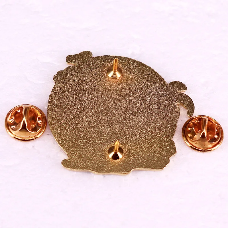 مثيرة للاهتمام الكرتون المعادن المينا دبابيس الأصالة الاقتباسات الفنون شارة التلبيب الرجال النساء مجوهرات الأزياء اكسسوارات بروش الهدايا