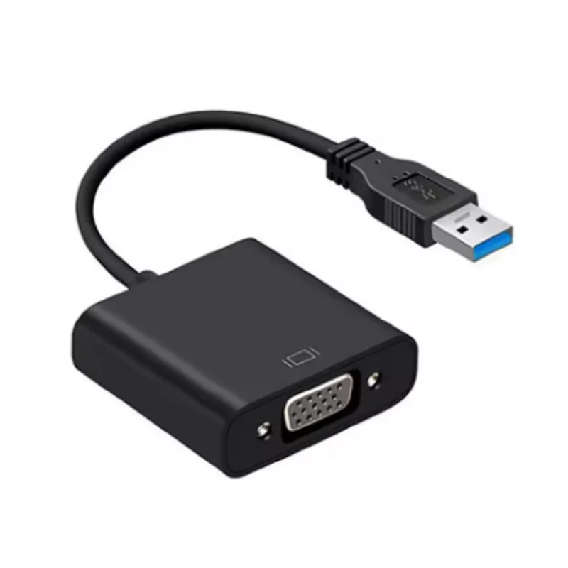 

USB 3.0 to VGA Adapter Video Display Adapter 1080P Multi-Display Converter Video Cable Card for Laptop PC Monitor Projector