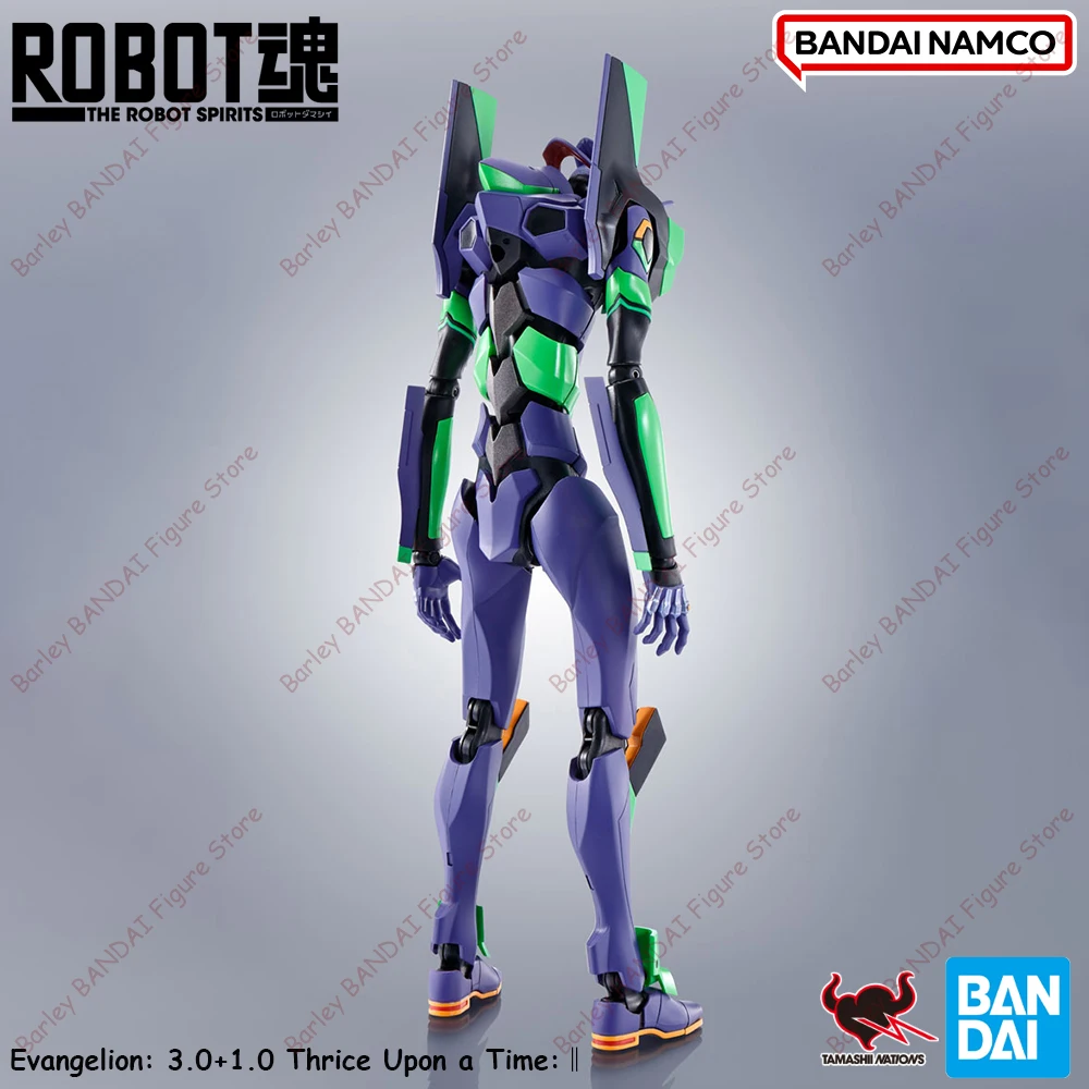Auf Lager BANDAI THE ROBOT SPIRITS Evangelion Test Typ-01+Spear of Cassius Renewal Color Edition Action Assembly Modell Spielzeug Geschenk