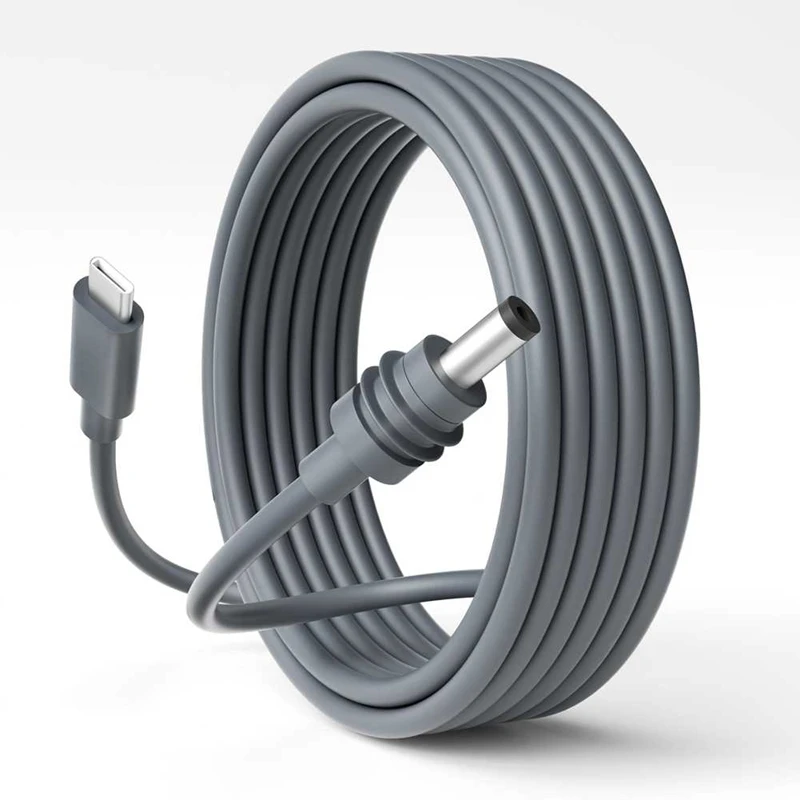 

ABUN-For Starlink Mini Cable 10FT Starlink Mini USB C To DC Power Cable Cord 100W Input USB Type C To DC Cable, 18AWG 3Meter