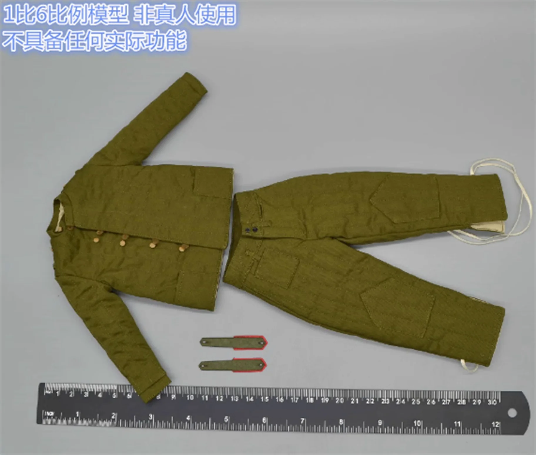 BGM-005 1/6 Schaal Militair Combat Uniform Het Sovjetleger Gevangen Berlijnse Kleding Fit 12 "" Soldaat Action Figure Speelgoed