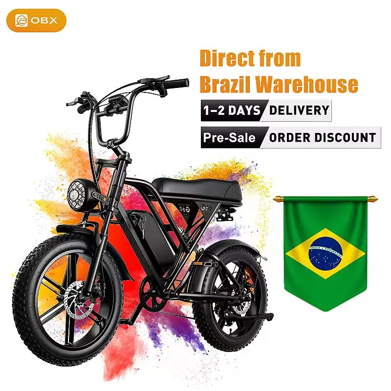 G60 20inch Fat Tire Load Lithium Battery Brushless Foldable Waterproof City Road Hybrid Two-wheel Ebike Electric Bike Bicycle