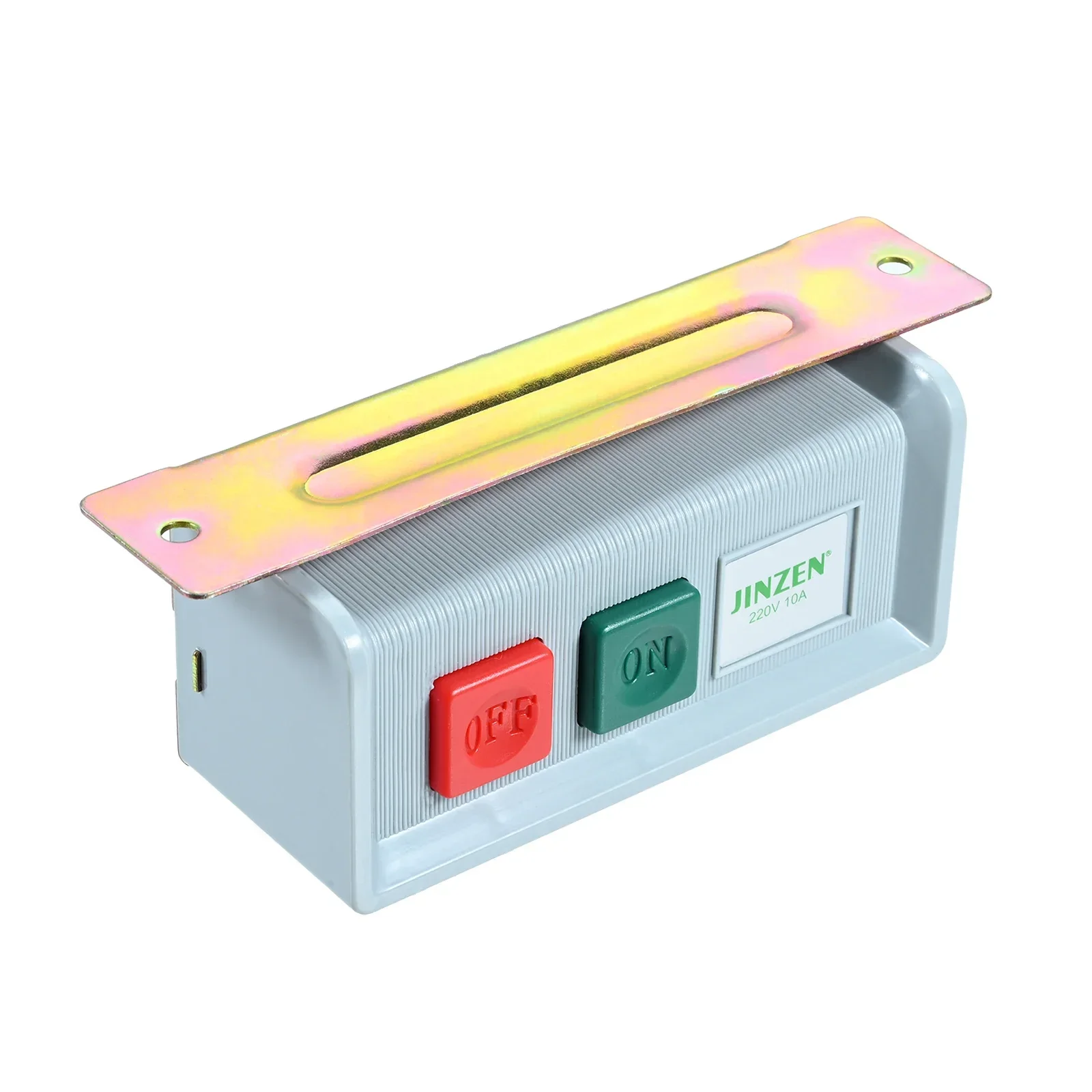 

1 шт., 10 А, 220 В, кнопочный переключатель включения/выключения со шнуром, работает для почти всех промышленных швейных машин 110 В, 10,54x10,8x4,8 см