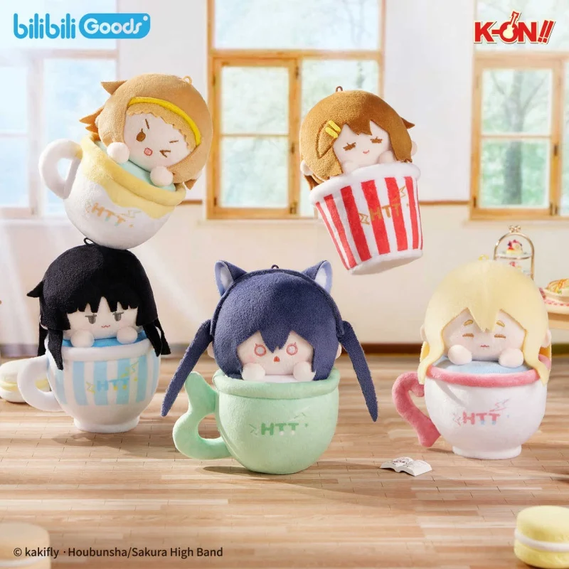 

Bilibili Goods K-On! Teacup Plush Soft Stuffed Doll Anime Doll Bag Pendant Collectible Decoration Cute Periphery For Anime Lover