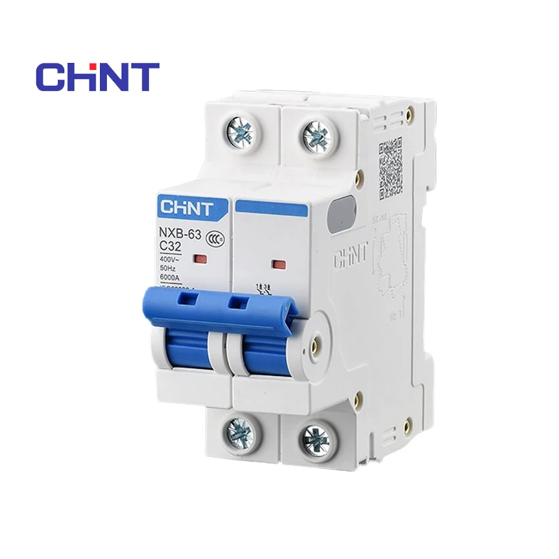 Chint Chnt Electric 1P Circuit Breaker AC 220V 230V Household Micro NXB-63 Type C Air Switch