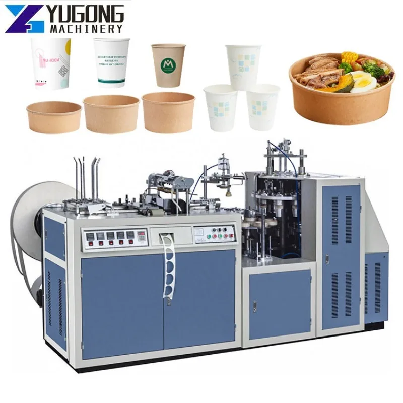 YG Paper Bowl Paper Cup Machine PE Coated Kraft Paper Bowl Machine Paper Bowl Making Machine Paper Cup Forming Machine