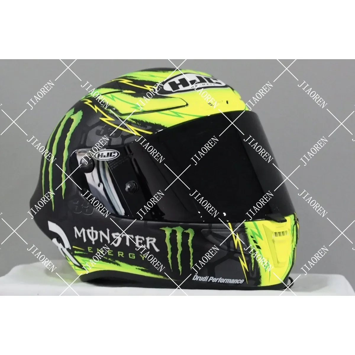 ملصق عاكس لخوذة الطاقة للدراجات النارية لهوندا ياماها سوزوكي KTM BMW KAWASAKI # 1