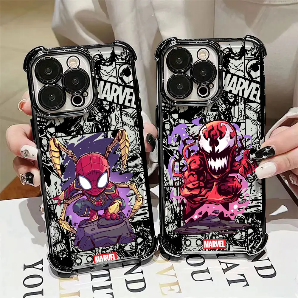 Marvel Cartoon Attack Case For Samsung Galaxy A57 A37 A17 A07 A56 A16 A26 A06 A36 A55 A35 A25 A15 A14 A34 A52 A53 A54 Back Cover
