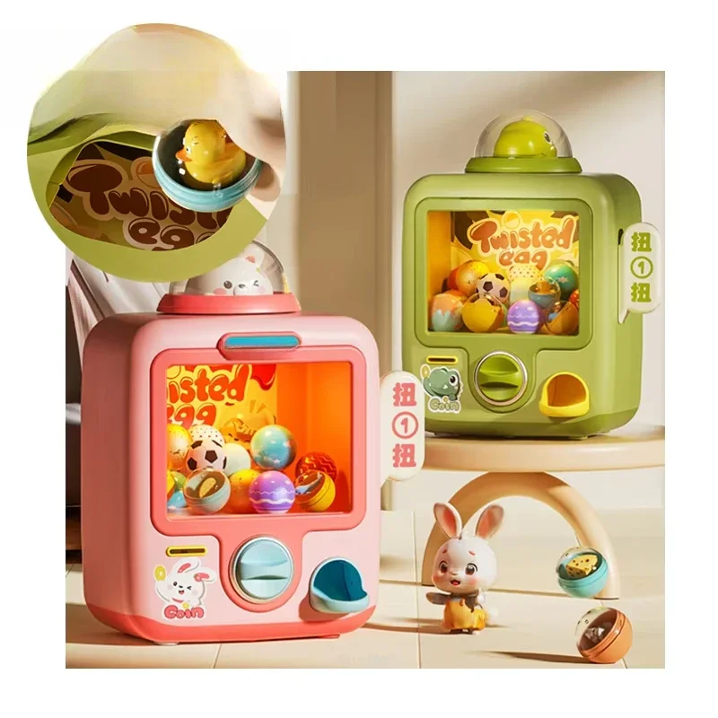 

Cute interactive dinosaur twist ball toy children's video game console