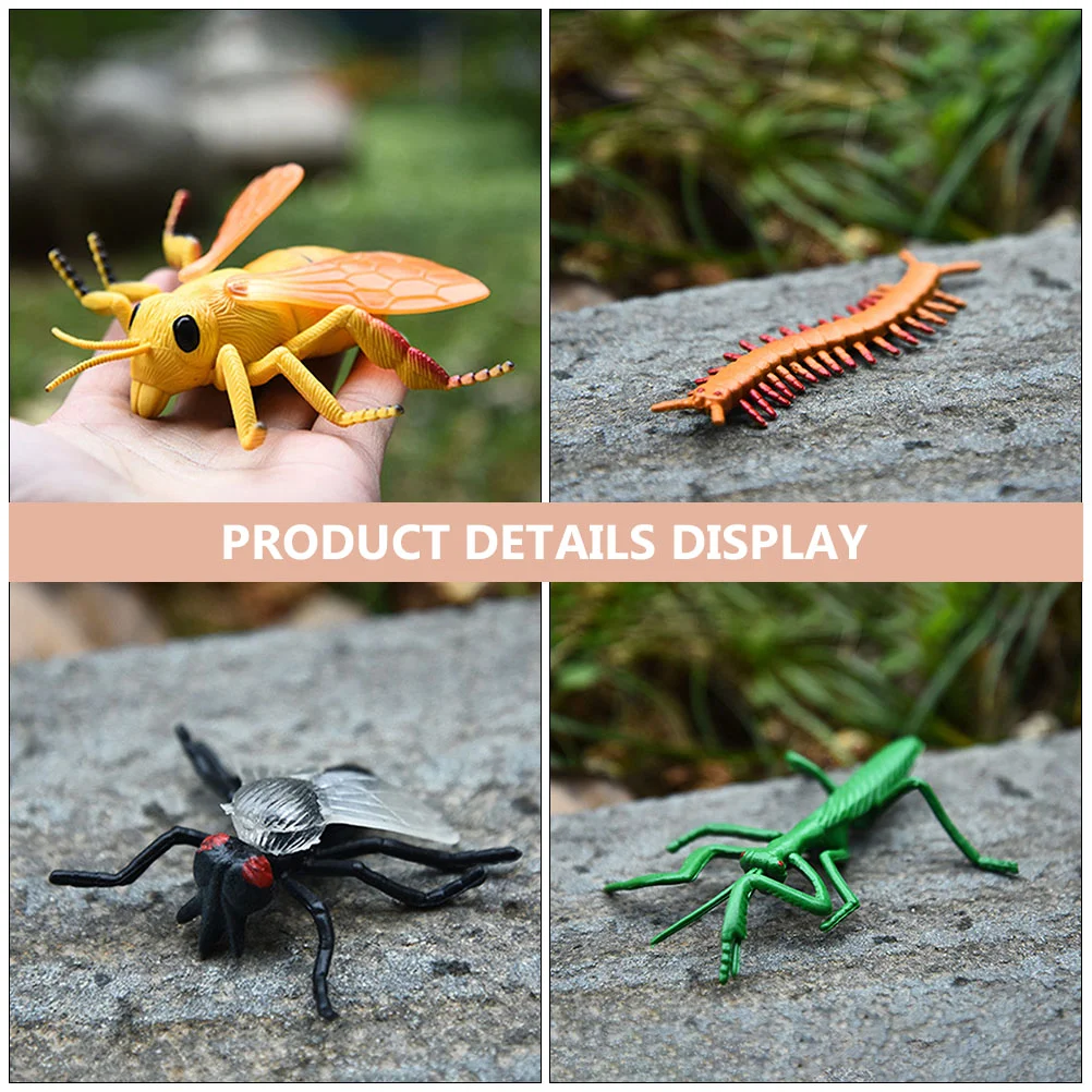 Insect Model Toy Toddler Toys Children Simulation Plaything Bee Pvc Lovely Adorable Decor