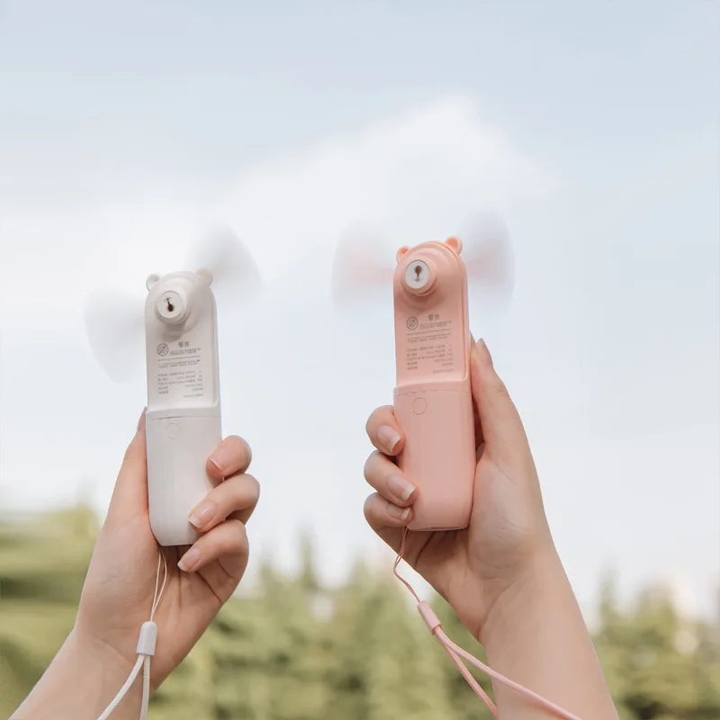 Mini ventilatore portatile portatile 2500mAh ventilatore ricaricabile ventilatore a vento a 2 marce Desktop per esterni casa piccolo ventilatore Usb ricaricabile