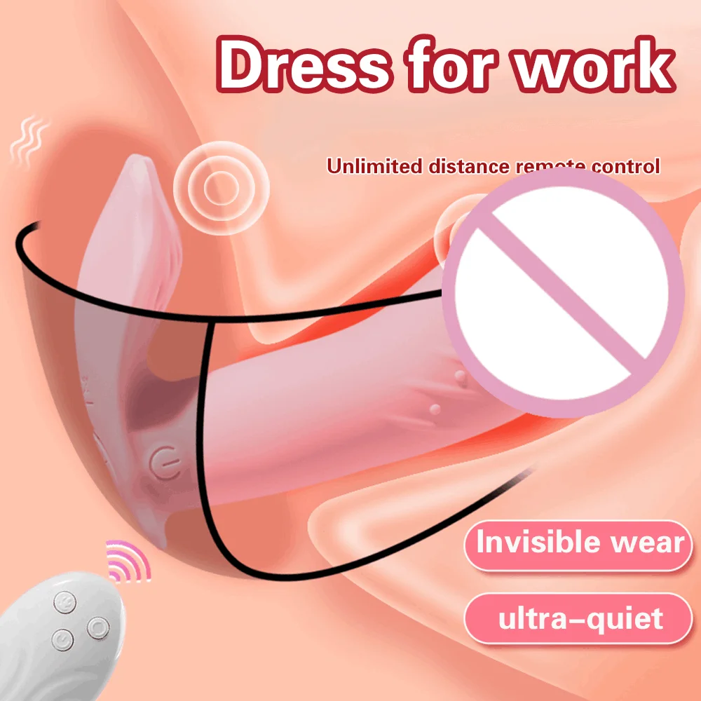 هزاز يمكن ارتداؤه صامت للغاية في الهواء الطلق محرك مزدوج البظر G-بقعة محفز مع وضع الخرز أنثى زوجين الجنس لعب الكبار #2