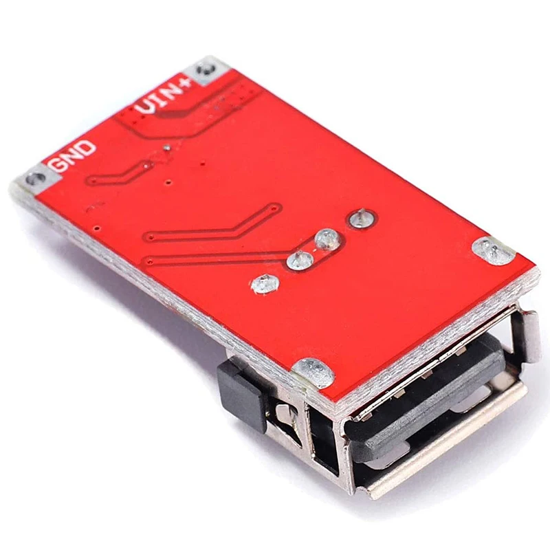 [B17B!】 5 Pcs DC-DC Buck Converter Car USB Module 6-24V 12V 24V To 5V 3A Step Down Voltage Regulator Power Supply Module